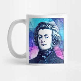 Adam Mickiewicz Snowy Portrait | Adam Mickiewicz Artwork 13 Mug